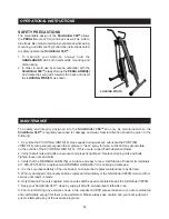 Preview for 14 page of Stamina SlimStrider 360 55-9162 Owner'S Manual