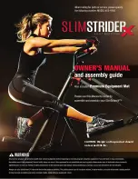 Stamina SlimStriderX 55-9163 Owner'S Manual предпросмотр