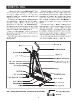 Предварительный просмотр 4 страницы Stamina SlimStriderX 55-9163 Owner'S Manual