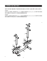 Preview for 8 page of Stamina STAMINA Outdoor Strider Owner'S Manual