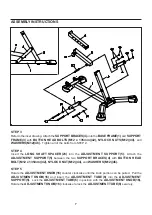 Предварительный просмотр 7 страницы Stamina Strength Performance Series Owner'S Manual