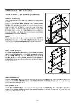 Предварительный просмотр 13 страницы Stamina Studio Tower Combination Unit Owner'S Manual