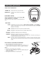 Preview for 12 page of Stamina UX2 Air Bike Owner'S Manual