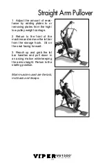 Preview for 13 page of Stamina Viper VG1500 Workout Manual