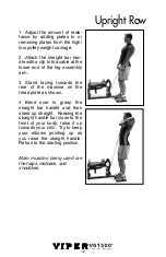 Preview for 14 page of Stamina Viper VG1500 Workout Manual