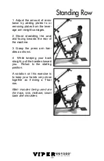 Preview for 15 page of Stamina Viper VG1500 Workout Manual