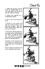 Preview for 18 page of Stamina Viper VG1500 Workout Manual