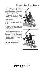 Preview for 19 page of Stamina Viper VG1500 Workout Manual