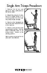 Preview for 23 page of Stamina Viper VG1500 Workout Manual