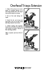 Preview for 24 page of Stamina Viper VG1500 Workout Manual