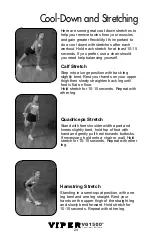 Preview for 26 page of Stamina Viper VG1500 Workout Manual