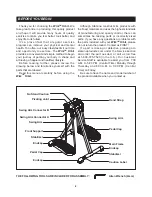 Предварительный просмотр 4 страницы Stamina Wirk Orbit Owner'S Manual