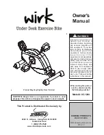 Stamina Wirk Owner'S Manual preview