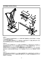 Preview for 9 page of Stamina X-Flex GYM 50-0175A Owner'S Manual