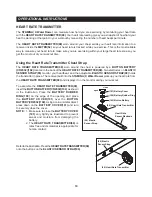 Предварительный просмотр 10 страницы Stamina X Water Rower  35-1442 Owner'S Manual