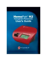 Stanbio HemoPoint-H2 User Manual предпросмотр