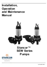 Preview for 1 page of Stancor SEW Series Installation, Operation And Maintenance Manual