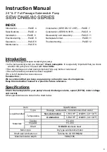 Preview for 4 page of Stancor SEW Series Installation, Operation And Maintenance Manual