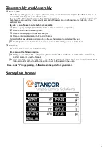 Preview for 11 page of Stancor SEW Series Installation, Operation And Maintenance Manual