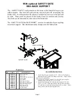 Preview for 9 page of Stand Aid 1501 Instructions And Warranty