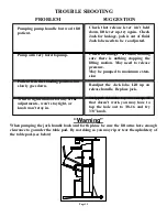 Preview for 11 page of Stand Aid 1600 Instructions Manual