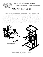 Preview for 17 page of Stand Aid 1600 Instructions Manual