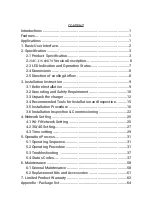 Preview for 3 page of Standalone MC-DS User'S Manual & Installation Instructions