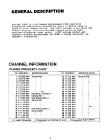 Preview for 3 page of Standard Communications GME Electrophone TX800 Instruction Manual