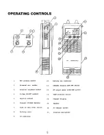 Preview for 5 page of Standard Communications GME Electrophone TX800 Instruction Manual