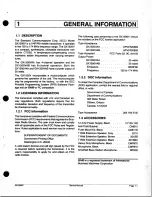 Предварительный просмотр 7 страницы Standard Communications GX1500VAA Service Manual