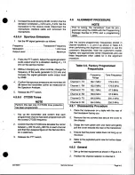 Предварительный просмотр 22 страницы Standard Communications GX1500VAA Service Manual