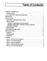 Preview for 2 page of Standard Communications Horizon Eclipse GX1246S Owner'S Manual