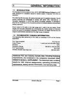 Preview for 3 page of Standard Communications Horizon Eclipse GX1246S Owner'S Manual