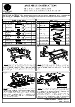 Предварительный просмотр 1 страницы Standard Furniture 14140 Assembly Instruction