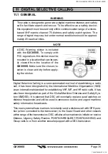 Preview for 35 page of Standard Horizon 30143X3D Owner'S Manual