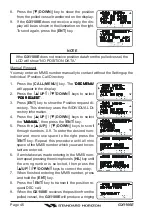 Предварительный просмотр 46 страницы Standard Horizon Eclipse DSC+ GX1100E Owner'S Manual