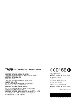 Предварительный просмотр 68 страницы Standard Horizon Eclipse DSC+ GX1100E Owner'S Manual