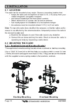 Preview for 10 page of Standard Horizon Eclipse DSC+ GX1100S Owner'S Manual