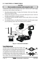 Preview for 12 page of Standard Horizon Eclipse DSC+ GX1100S Owner'S Manual