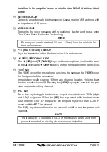 Preview for 19 page of Standard Horizon Eclipse DSC+ GX1100S Owner'S Manual