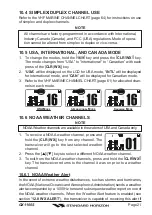 Preview for 21 page of Standard Horizon Eclipse DSC+ GX1100S Owner'S Manual