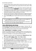 Preview for 22 page of Standard Horizon Eclipse DSC+ GX1100S Owner'S Manual