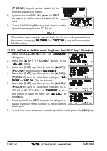 Preview for 42 page of Standard Horizon Eclipse DSC+ GX1100S Owner'S Manual