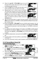 Preview for 44 page of Standard Horizon Eclipse DSC+ GX1100S Owner'S Manual