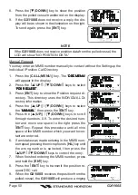 Preview for 50 page of Standard Horizon Eclipse DSC+ GX1100S Owner'S Manual