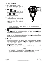 Preview for 25 page of Standard Horizon Eclipse DSC+ GX1200 Owner'S Manual