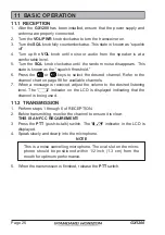 Preview for 26 page of Standard Horizon Eclipse DSC+ GX1200 Owner'S Manual