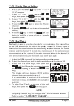 Preview for 33 page of Standard Horizon Eclipse DSC+ GX1200 Owner'S Manual