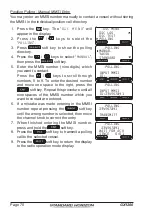 Preview for 70 page of Standard Horizon Eclipse DSC+ GX1200 Owner'S Manual