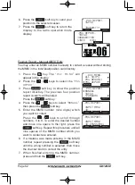 Предварительный просмотр 62 страницы Standard Horizon ECLIPSE DSC+ GX1200E Owner'S Manual